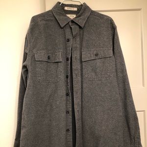 LL BEAN flannel button down